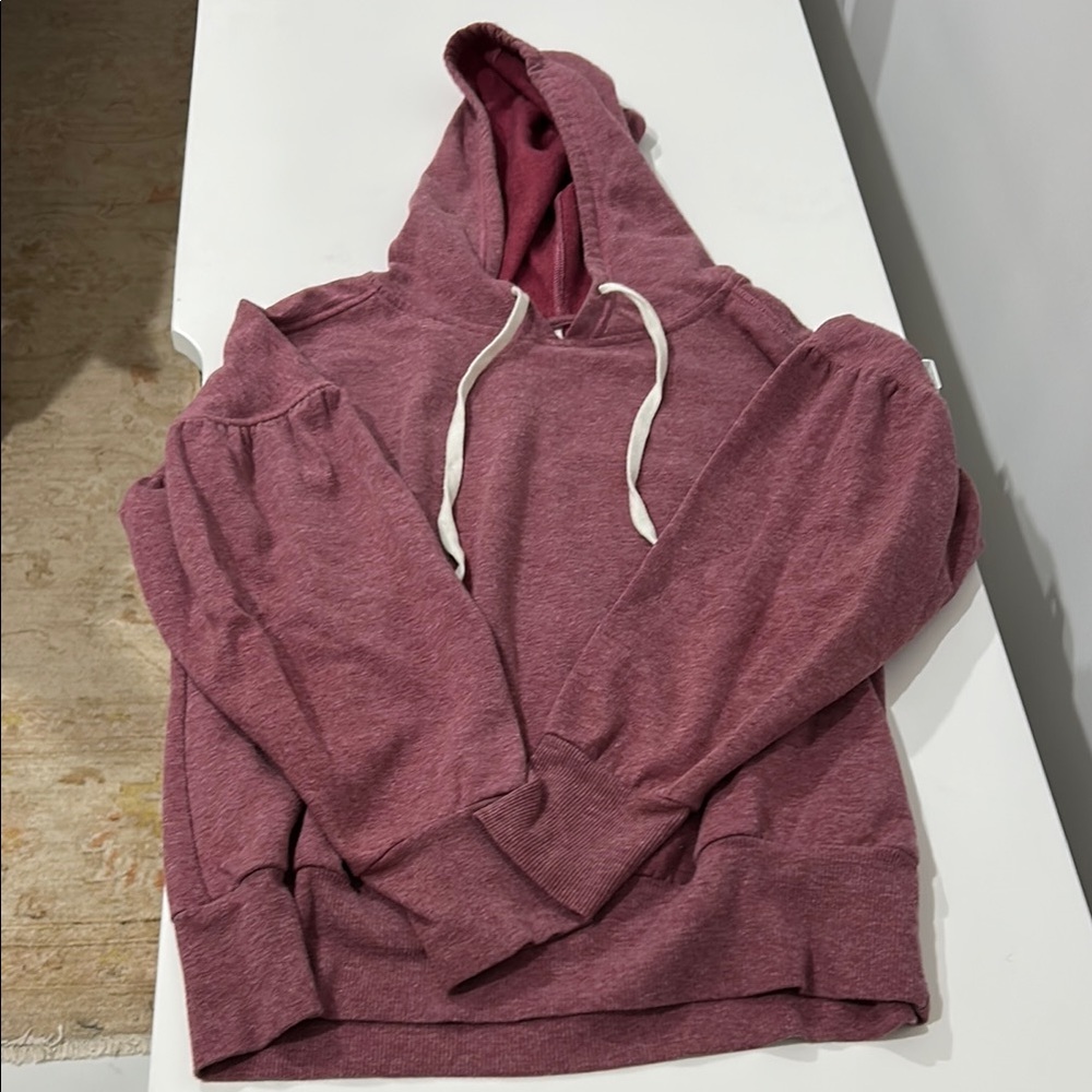 Women’s Maroon Hoodie Sweater
